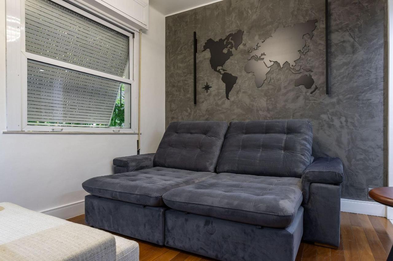 Apt Charmoso Completo Com Ar Condicionado No Leblon 里约热内卢 外观 照片