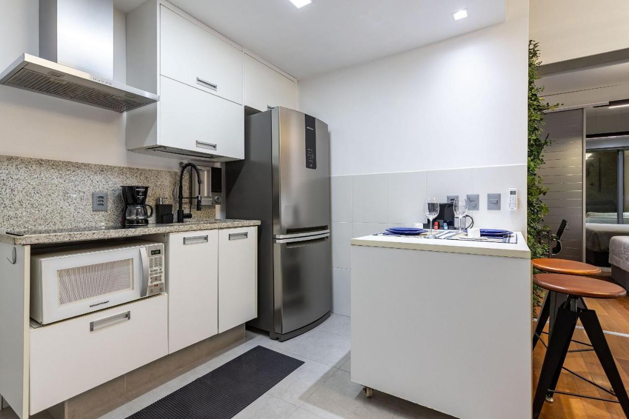 Apt Charmoso Completo Com Ar Condicionado No Leblon 里约热内卢 外观 照片